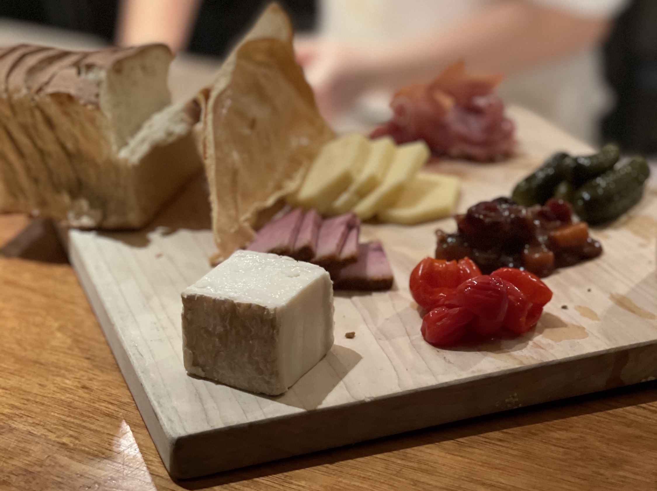 Charcuterie and cheese board